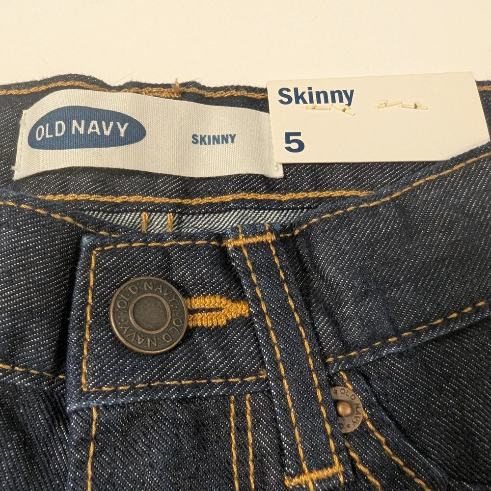 Old Navy Boy's Skinny Blue Jeans Size 5